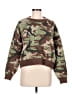 Daisy Street Camo Brown Sweatshirt Size M - photo 1