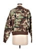 Daisy Street Camo Brown Sweatshirt Size M - photo 2
