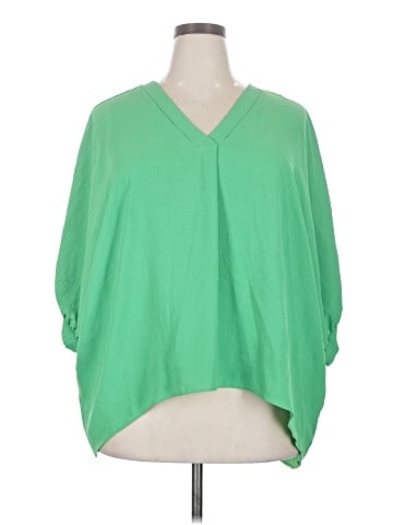 Spin 3/4 Sleeve Blouse (view 1)