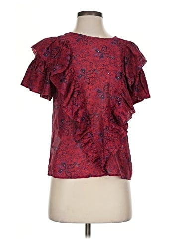 Les Coyotes De Paris Short Sleeve Blouse (view 1)