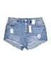 rue21 Blue Denim Shorts Size 14 - photo 1