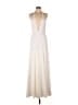 Halston Ivory Jumpsuit Size 10 - photo 1