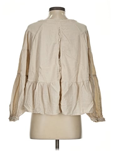 Free People 3/4 Sleeve Blouse (view 2)
