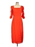 Sugar Lips 100% Polyester Orange Casual Dress Size L - photo 1