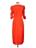 Sugar Lips 100% Polyester Orange Casual Dress Size L - photo 2