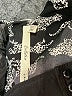 Bellatrix 100% Polyester Animal Print Black Long Sleeve Blouse Size M - photo 7