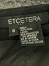 Etcetera 100% Wool Solid Black Wool Pants Size 6 - photo 7