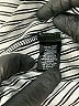 Mlle Gabrielle Stripes Gray Casual Dress Size M - photo 8