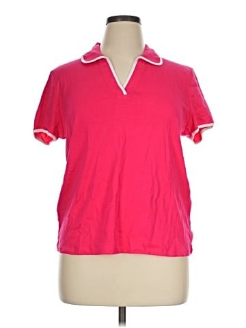 Rafaella Short Sleeve Polo (view 1)