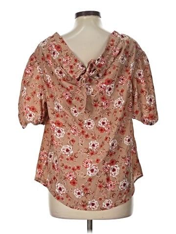 Roommates Short Sleeve Blouse (view 2)