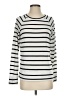 Mix by 41 Hawthorn Stripes White Pullover Sweater Size S - photo 1