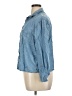 Alexander Jordan 100% Lyocell Blue Long Sleeve Button-Down Shirt Size XL - photo 5