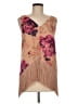 Rachel Roy Tan Sleeveless Blouse Size M - photo 1