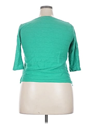 Onque Casuals 3/4 Sleeve Top (view 2)