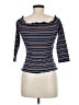 rue21 Blue 3/4 Sleeve Top Size M - photo 2