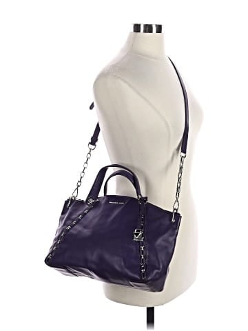 MICHAEL Michael Kors Leather Satchel (view 2)