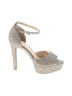 Jessica Simpson Silver Sandals Size 8 - photo 1