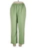 Alfred Dunner Solid Green Casual Pants Size 16 - photo 1