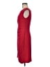 Connected Apparel Solid Red Cocktail Dress Size 8 Petite - photo 5
