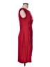 Connected Apparel Solid Red Cocktail Dress Size 8 Petite - photo 4