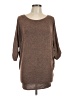 Assorted Brands Brown 3/4 Sleeve Top Size L - photo 1