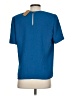 Amanda Uprichard Blue Short Sleeve Top Size S - photo 2