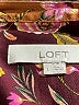 Ann Taylor LOFT 100% Polyester Brown Long Sleeve Blouse Size L - photo 4
