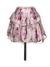 LoveShackFancy 100% Viscose Floral Pink Formal Skirt Size P (petite) - photo 1