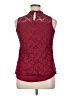 AB Studio Burgundy Sleeveless Blouse Size XL - photo 2