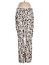 Max Mara Animal Print Ivory Casual Pants Size 20 - photo 1