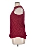AB Studio Burgundy Sleeveless Blouse Size XL - photo 5