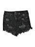 Mossimo Supply Co. Black Denim Shorts Size 00 - photo 1