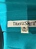 Travelsmith 100% Polyester Teal 3/4 Sleeve Blouse Size XL - photo 7