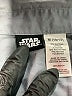 Star Wars Solid Gray Long Sleeve Button-Down Shirt Size 10 - photo 3