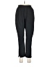Adidas Solid Black Casual Pants Size M - photo 1