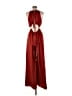 Fashion Nova Solid Red Jumpsuit Size M - photo 2