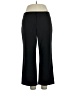 Daisy Fuentes Solid Black Dress Pants Size 16 - photo 1