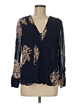Massimo Dutti Long Sleeve Blouse