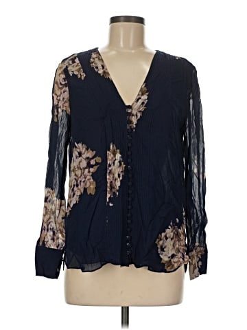 Massimo Dutti Long Sleeve Blouse (view 1)