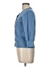 PREMISE Blue 3/4 Sleeve Button-Down Shirt Size L - photo 5