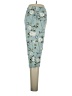 Unbranded Floral Blue Casual Pants Size XL - photo 4