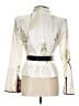 JS Collections 100% Silk Ivory Jacket Size 10 - photo 2