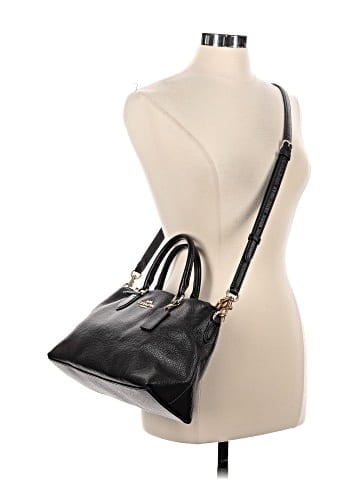 Coach Factory Leather Satchel (view 2)