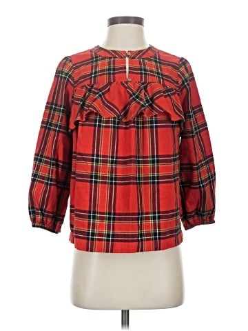 J.Crew 3/4 Sleeve Blouse (view 1)
