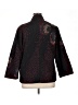 Chico's Paisley Burgundy Black Blazer Size XL (3) - photo 2