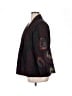 Chico's Paisley Burgundy Black Blazer Size XL (3) - photo 5