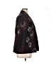 Chico's Paisley Burgundy Black Blazer Size XL (3) - photo 4