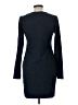 H&M Solid Blue Casual Dress Size L - photo 2