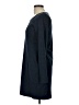 H&M Solid Blue Casual Dress Size L - photo 5