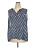 a.n.a. A New Approach 100% Polyester Blue Sleeveless Blouse Size 2X - photo 1
